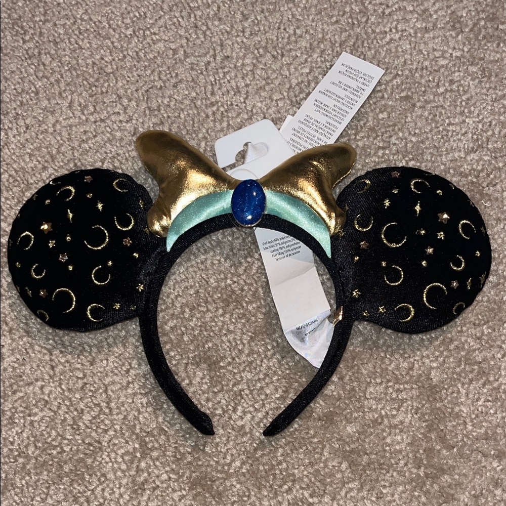Disney Gold and Black Princess Jasmine Mouse Ears